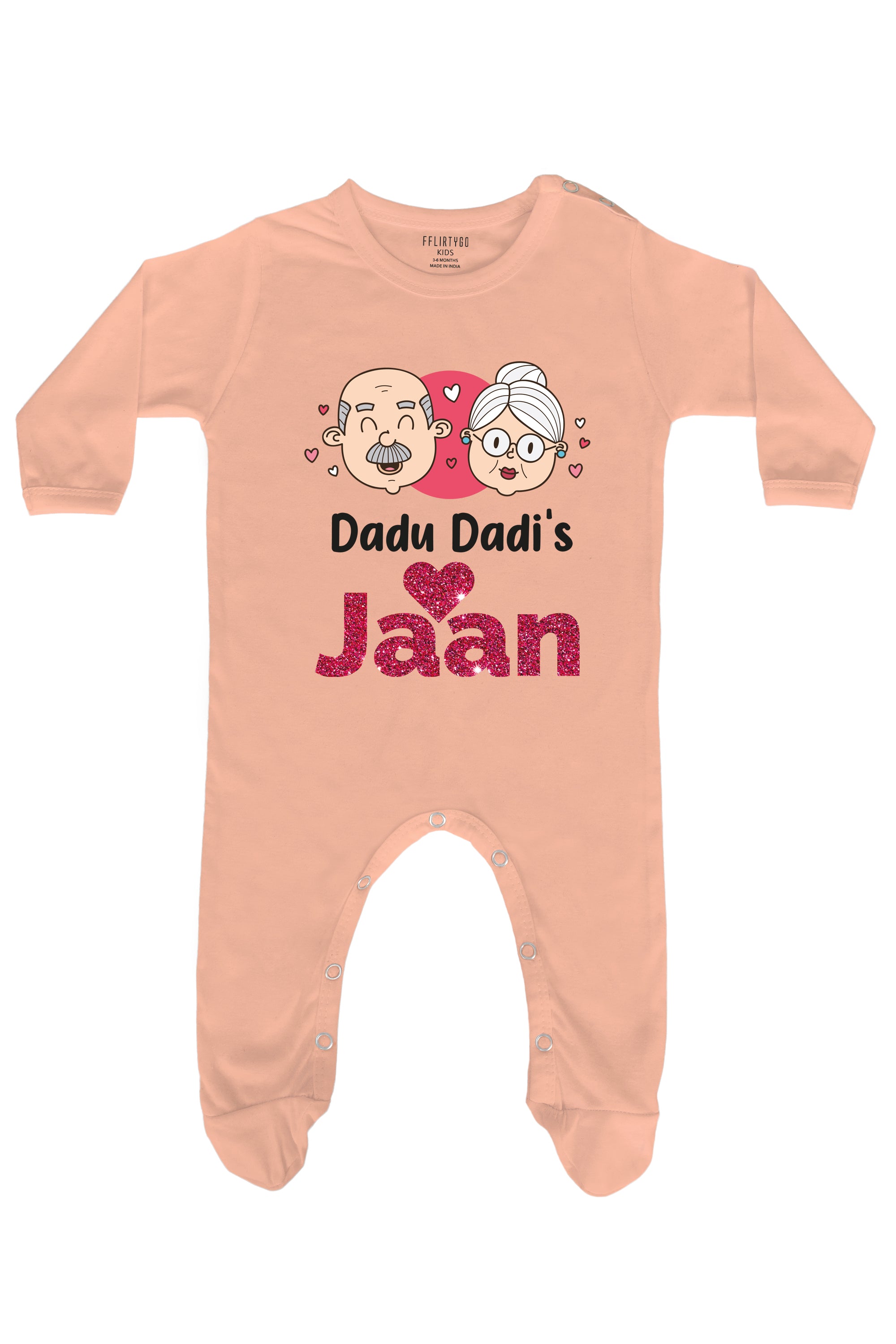 Dadu Dadi's Jaan Baby Romper | Onesies