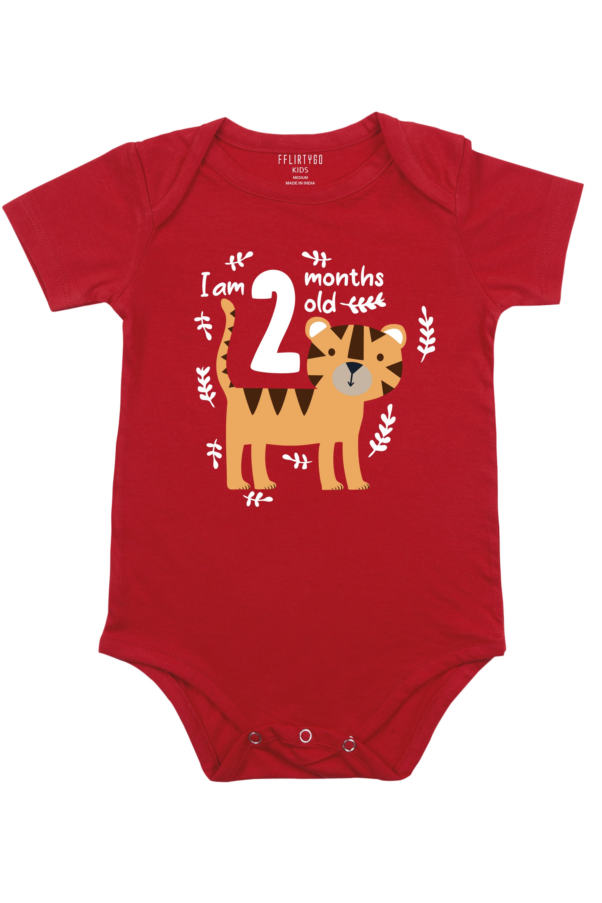 Two Month Milestone Baby Romper | Onesies