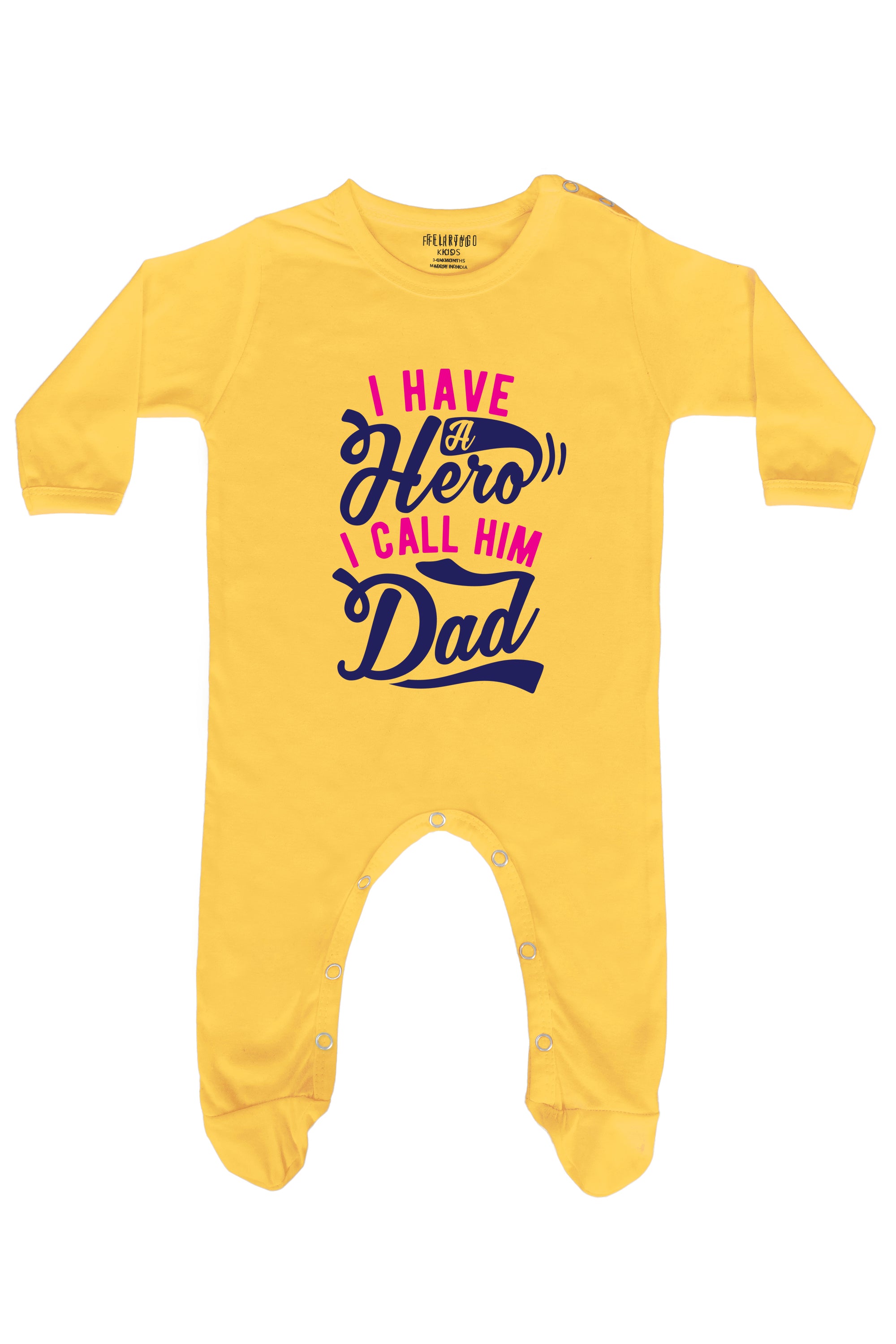 I Have A Hero I Call Him Dad Baby Romper | Onesies