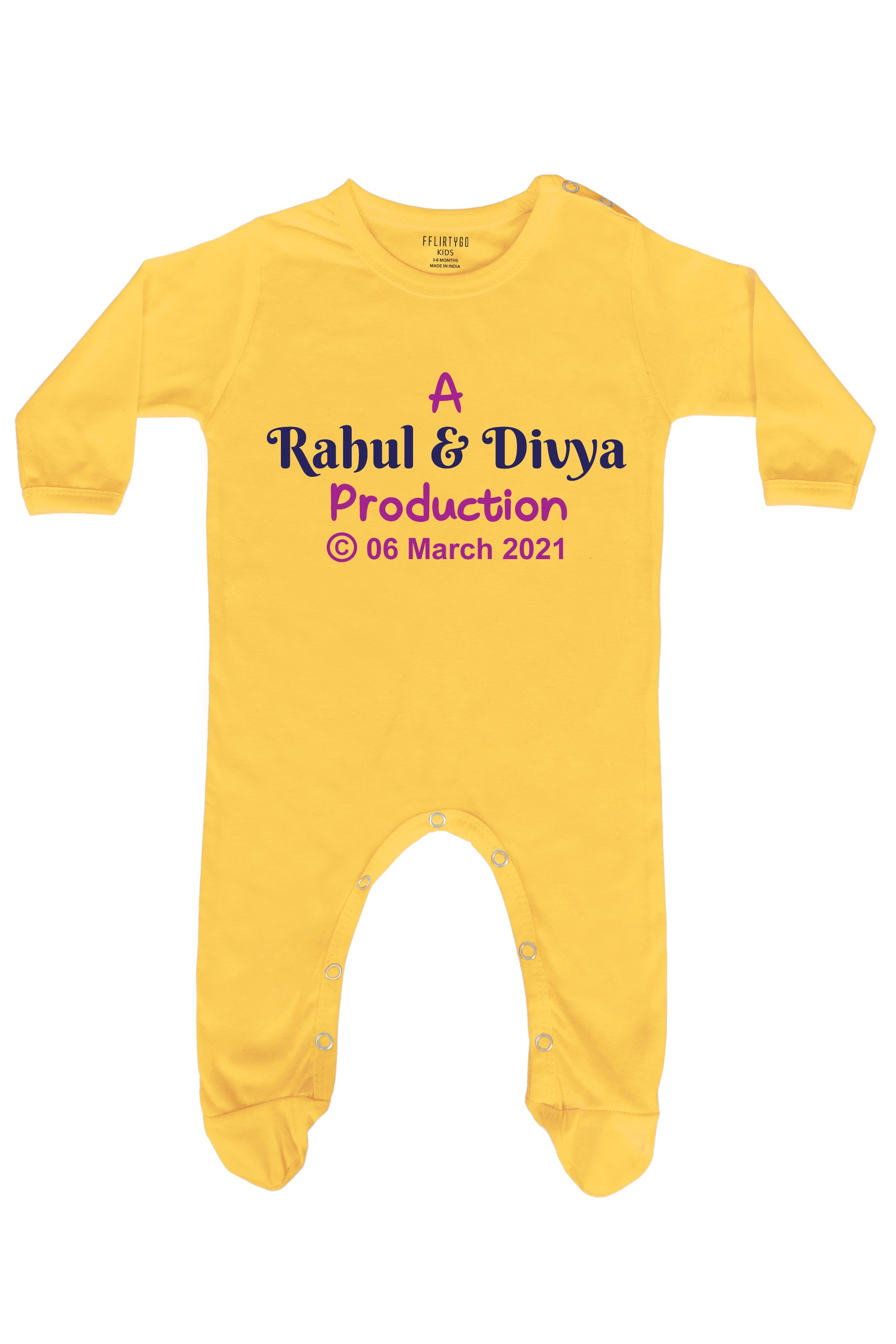 A Production Baby Romper | Onesies w/ Custom Name