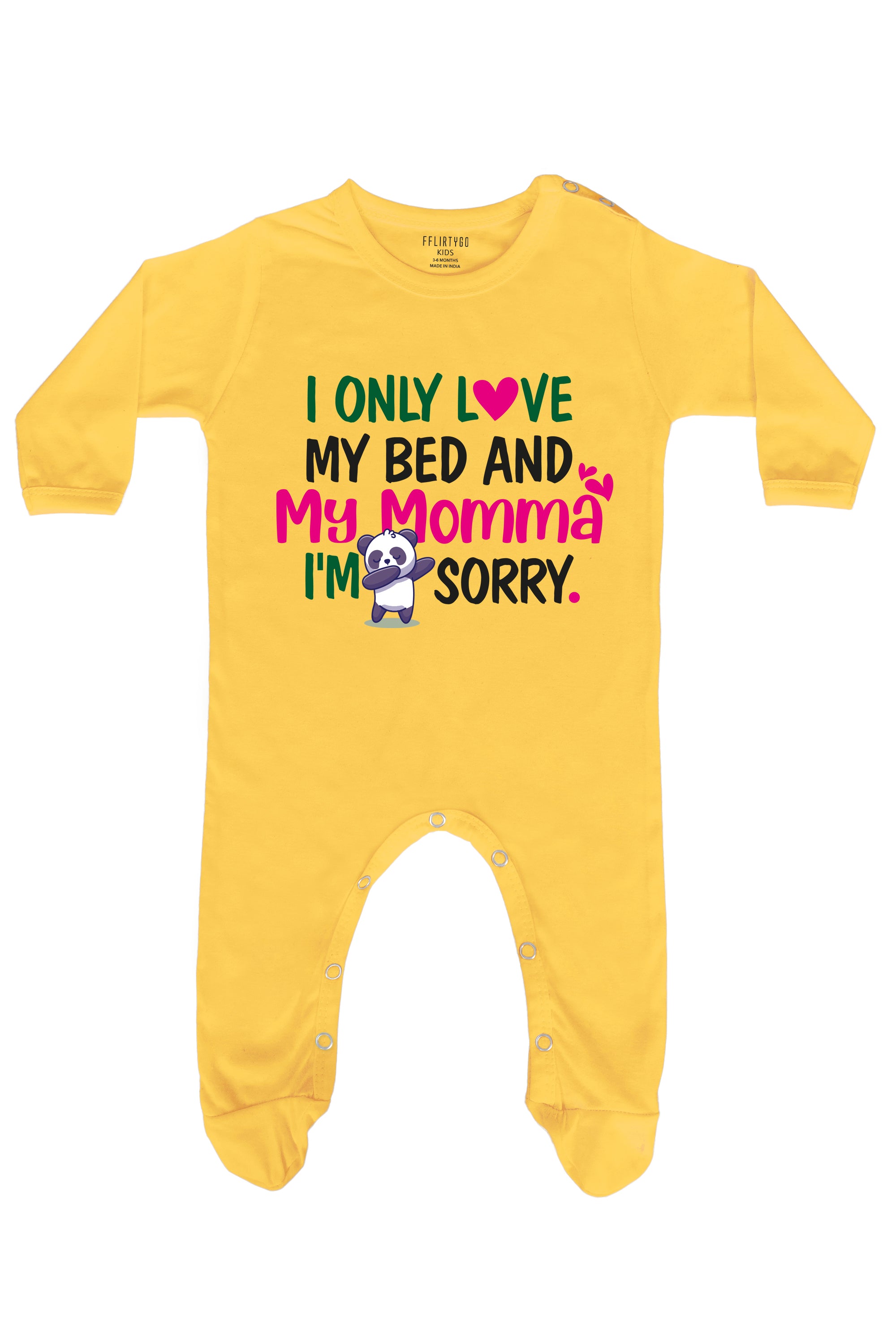 I Only Love My Bed and My Momma Baby Romper | Onesies